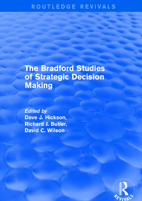 Cover image for book The Bradford Studies of Strategic Decision Making