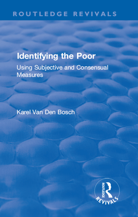 Cover image for book Identifying the Poor