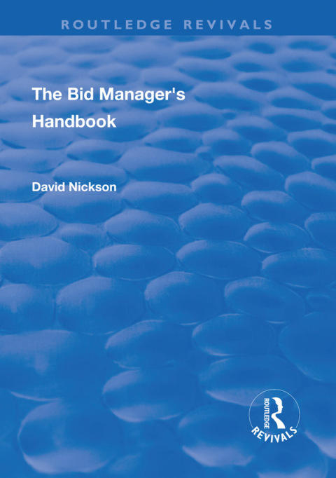 Cover image for book The Bid Manager's Handbook