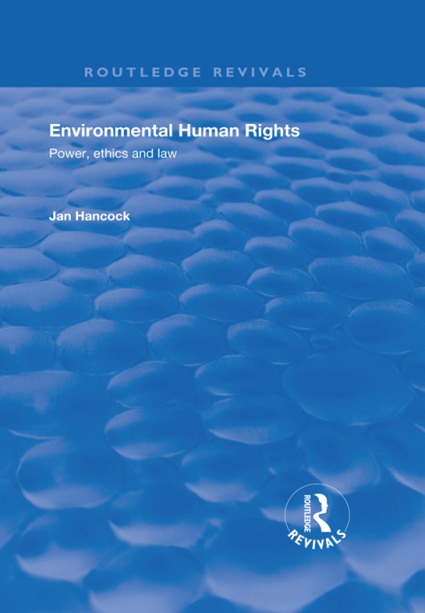 Cover image for book Environmental Human Rights