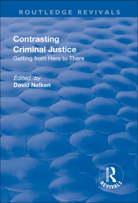 Cover image for book Contrasts in Criminal Justice