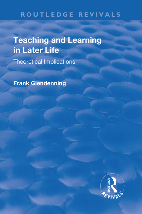 Cover image for book Teaching and Learning in Later Life