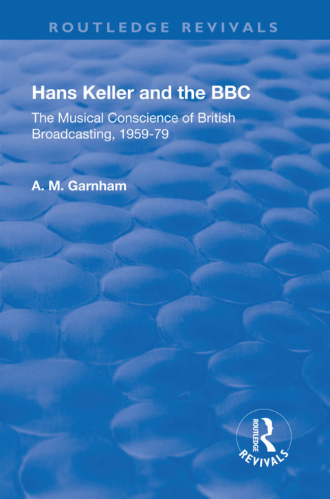 Cover image for book Hans Keller and the BBC