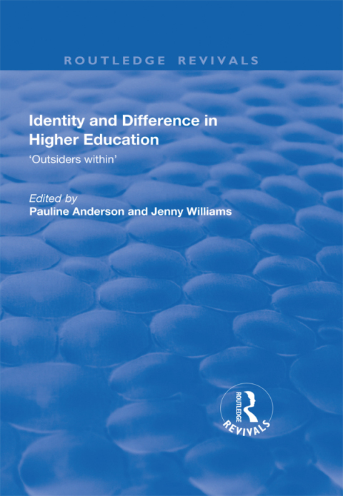 Cover image for book Identity and Difference in Higher Education