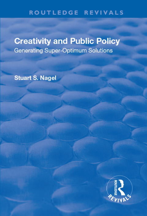 Cover image for book Creativity and Public Policy