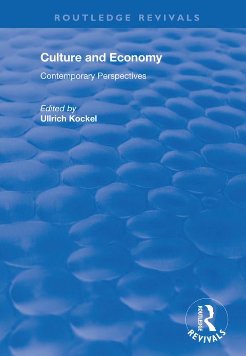 Cover image for book Culture and Economy