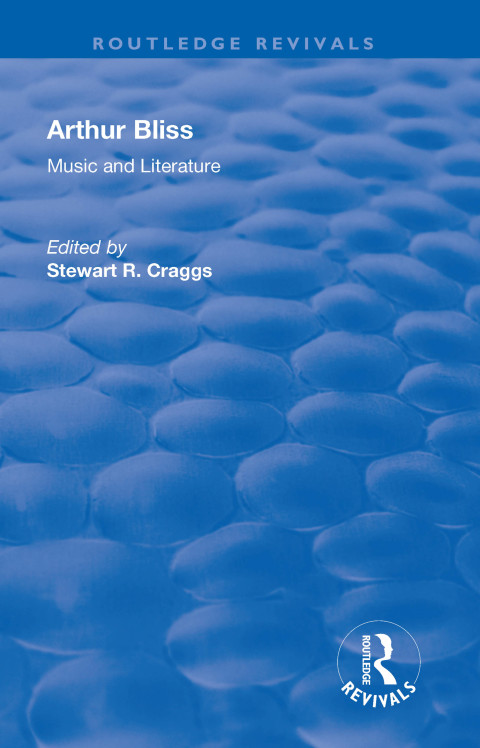 Cover image for book Arthur Bliss