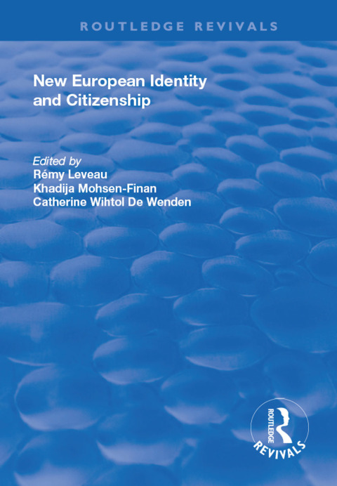 Cover image for book New European Identity and Citizenship