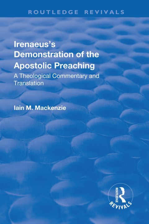 Cover image for book Irenaeus's Demonstration of the Apostolic Preaching