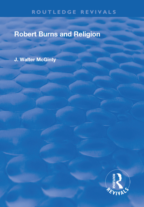 Cover image for book Robert Burns and Religion