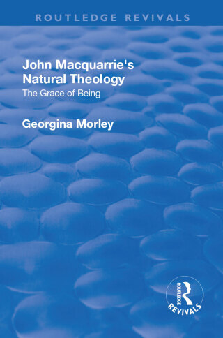 John Macquarrie’s Natural Theology