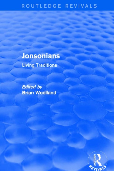 Cover image for book Revival: Jonsonians: Living Traditions (2003)