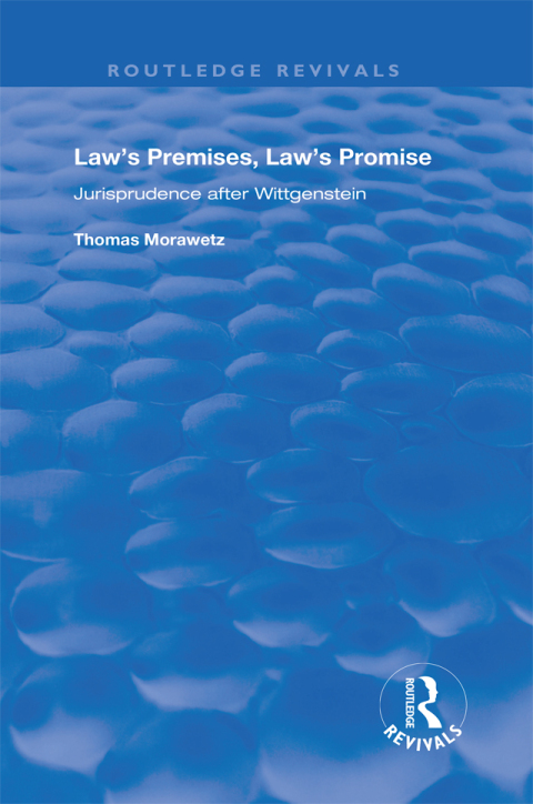 Cover image for book Law's Premises, Law's Promise