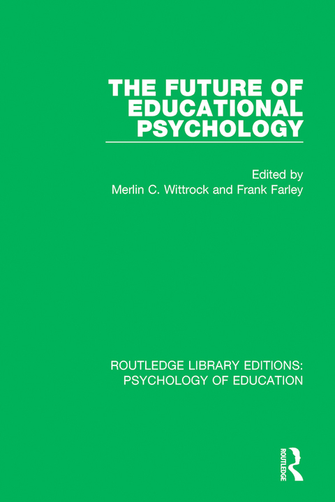 Cover image for book The Future of Educational Psychology