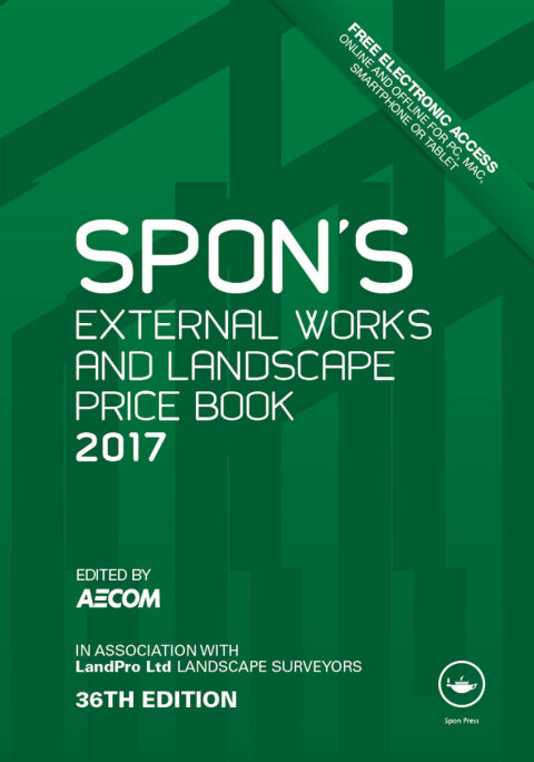 Cover image for book Spon's External Works and Landscape Price Book 2017
