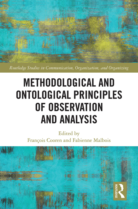 Cover image for book Methodological and Ontological Principles of Observation and Analysis