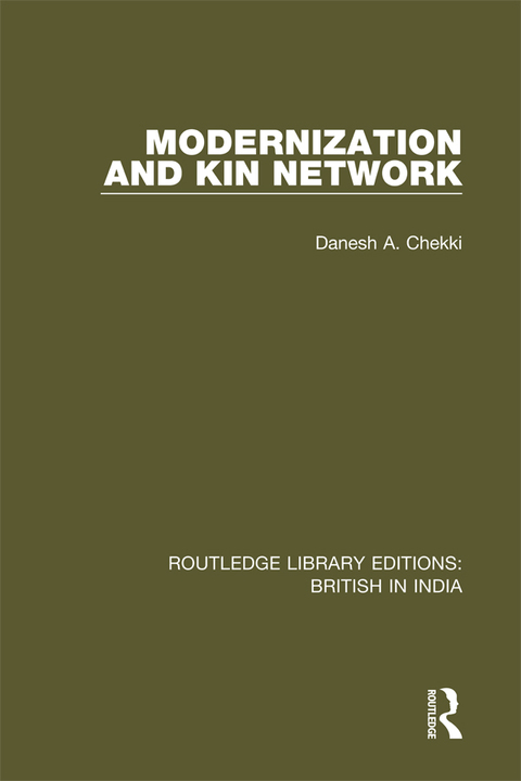 Cover image for book Modernization and Kin Network