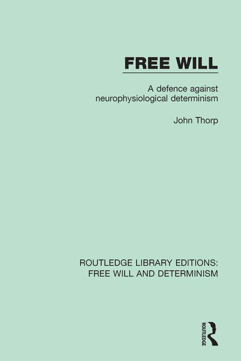 Cover image for book Free Will
