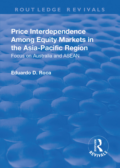 Cover image for book Price Interdependence Among Equity Markets in the Asia-Pacific Region