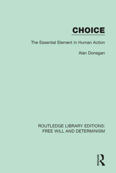 Cover image for book Choice