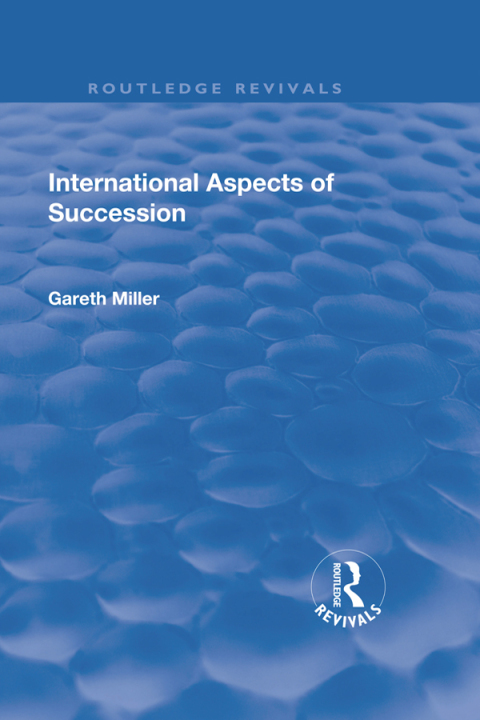 Cover image for book International Aspects of Succession