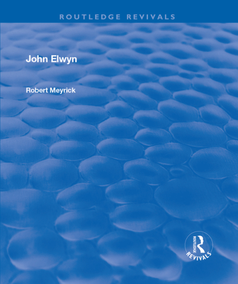 Cover image for book John Elwyn