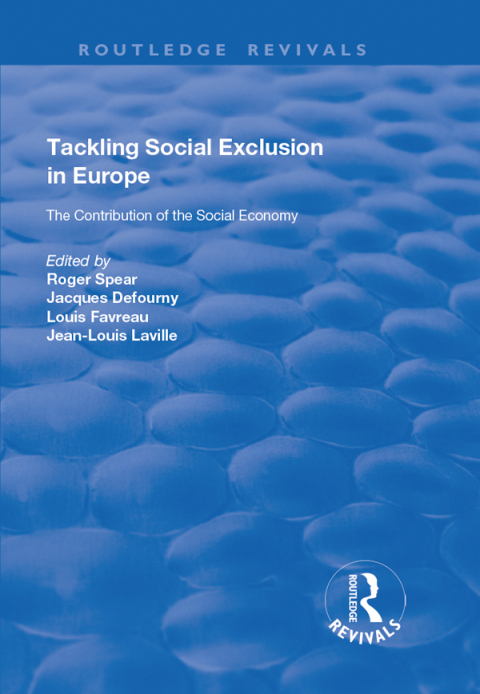 Cover image for book Tackling Social Exclusion in Europe