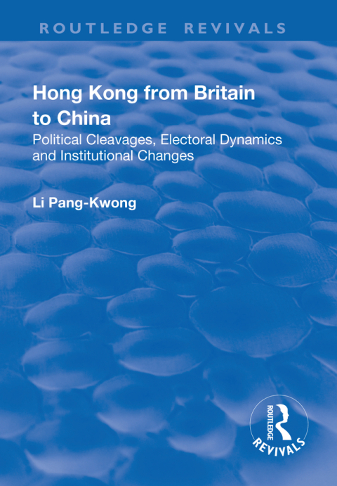 Cover image for book Hong Kong from Britain to China
