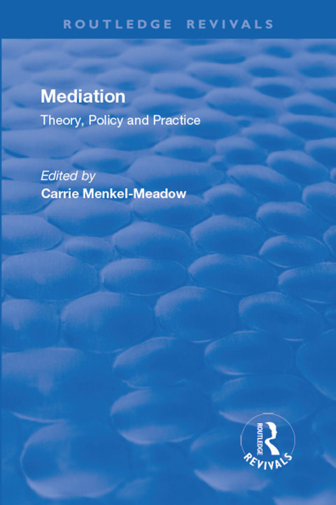 Cover image for book Mediation