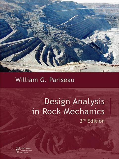 Cover image for book Design Analysis in Rock Mechanics