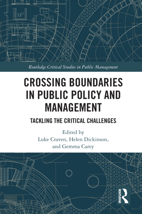Cover image for book Crossing Boundaries in Public Policy and Management