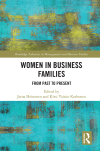 Cover image: Women in Business Families 1st edition 9780367734923