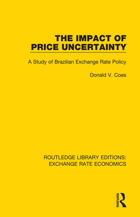 Cover image for book The Impact of Price Uncertainty