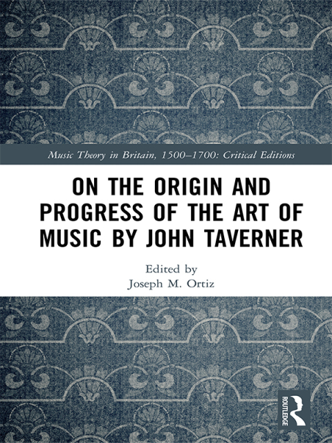 Cover image for book On the Origin and Progress of the Art of Music by John Taverner