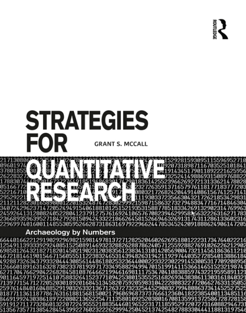 Cover image for book Strategies for Quantitative Research