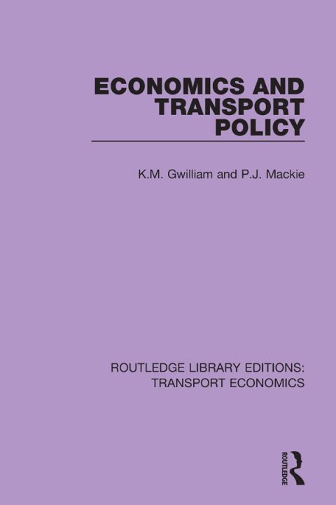 Cover image for book Economics and Transport Policy