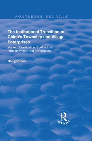 The Institutional Transition of China's Township and Village Enterprises