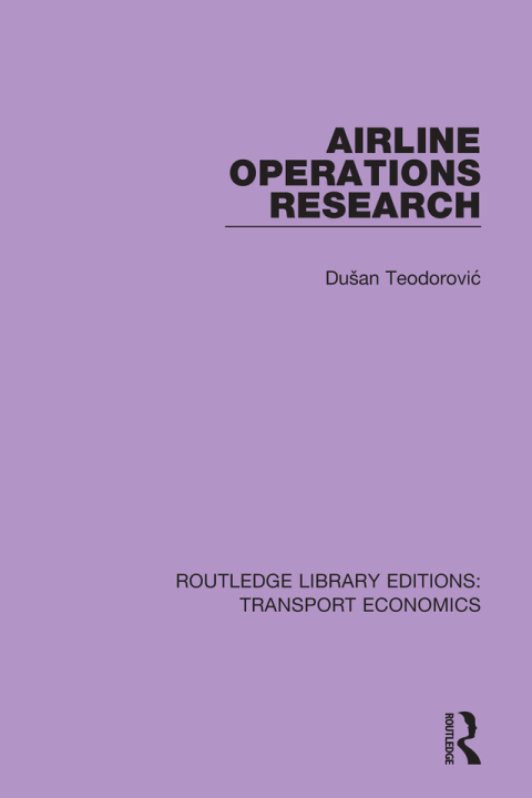 Cover image for book Airline Operations Research