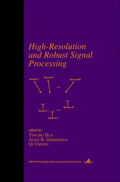 Cover image for book High-Resolution and Robust Signal Processing