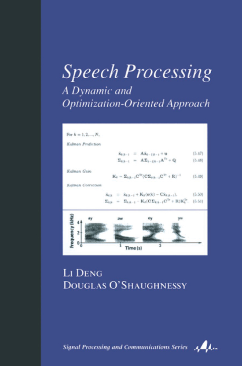 Cover image for book Speech Processing