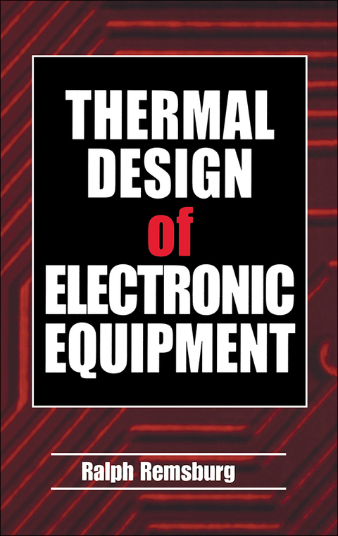 Cover image for book Thermal Design of Electronic Equipment