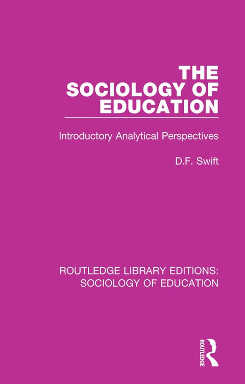 Cover image for book The Sociology of Education