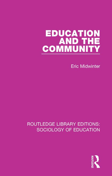 Cover image for book Education and the Community