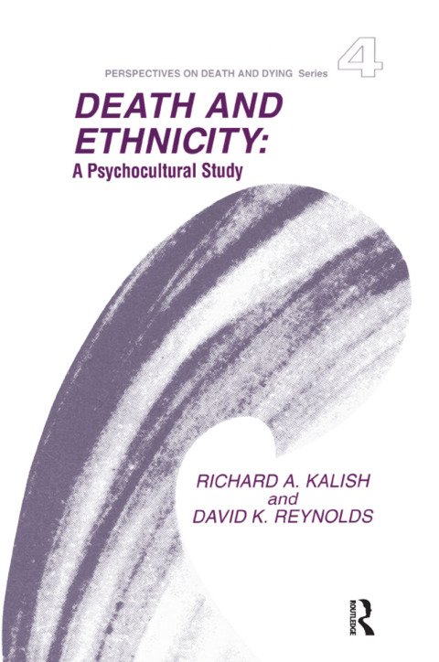 Cover image for book Death and Ethnicity