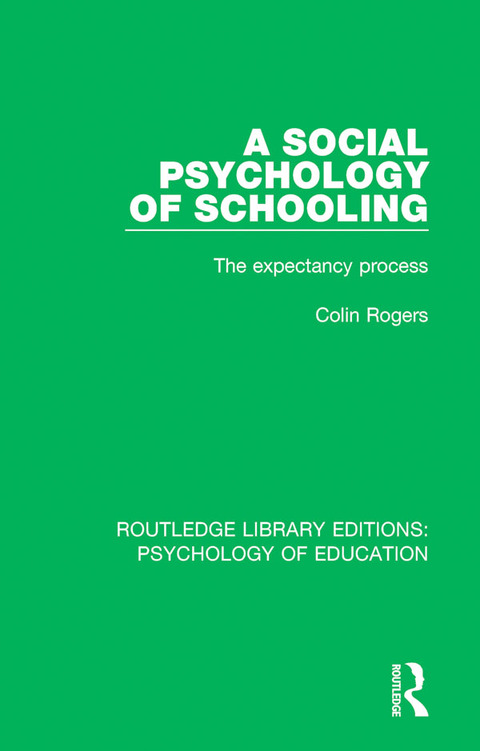 A Social Psychology of Schooling 