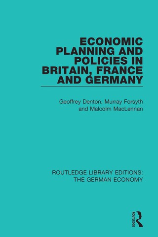 Economic Policy-Making by Local Authorities in Britain and Western Germany