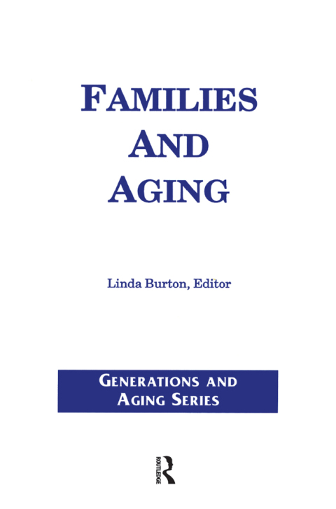 Cover image for book Families and Aging