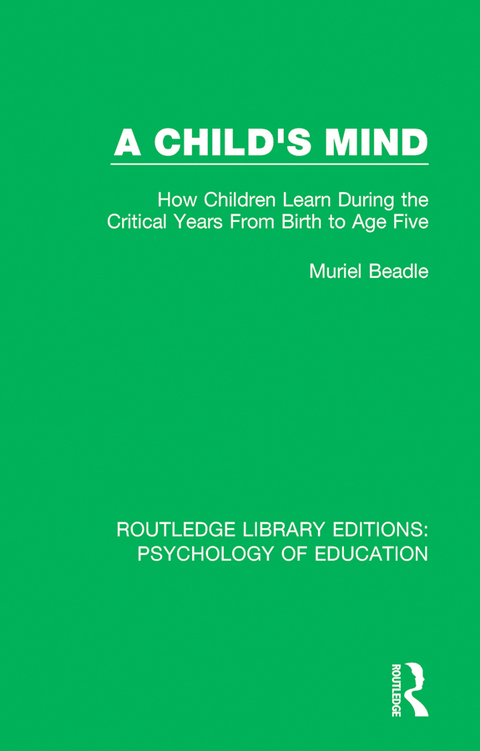 Cover image for book A Child's Mind