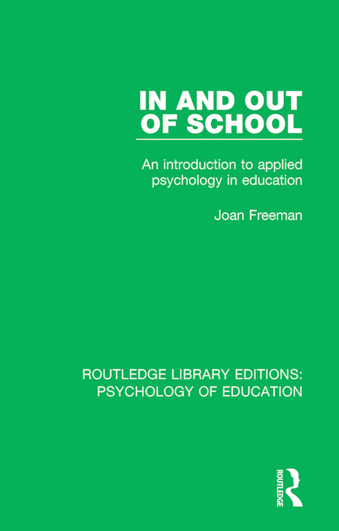 Cover image for book In and Out of School