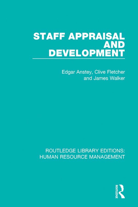 Cover image for book Staff Appraisal and Development